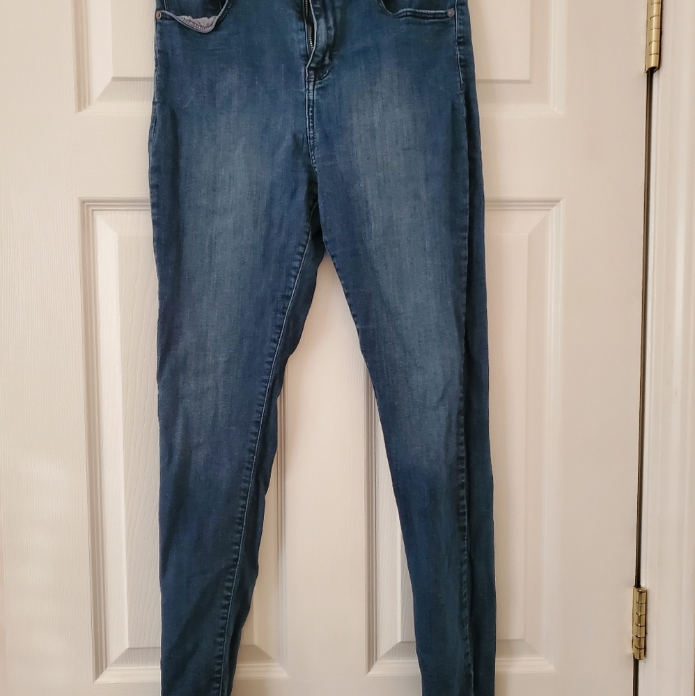 High waisted skinny Jean's